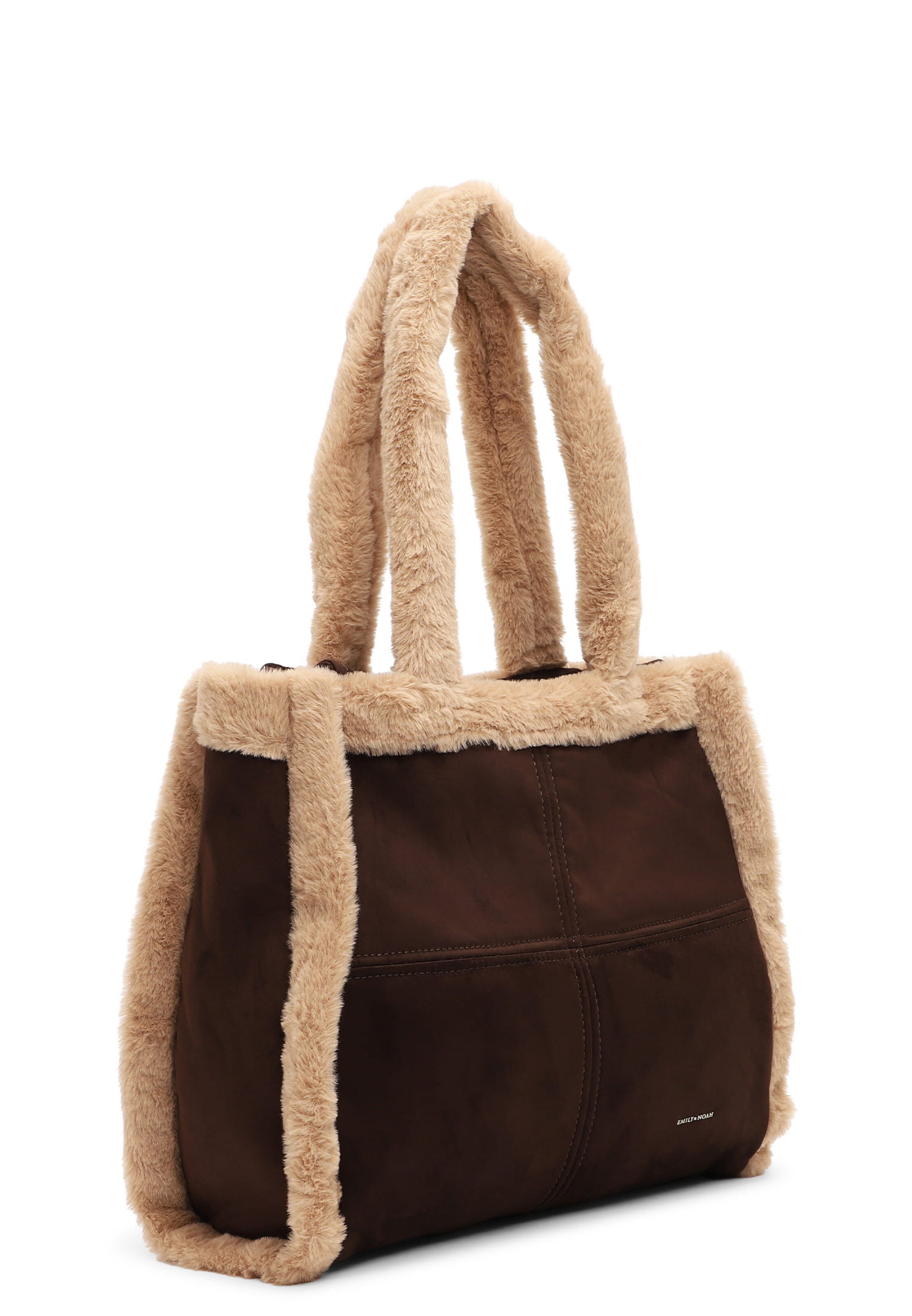 Cabas 'Lisette ' Emily & Noah en marron