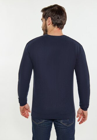 Pull-over DreiMaster Maritim en bleu