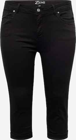 Z-One - Skinny Vaquero 'Jenna' en negro: frente