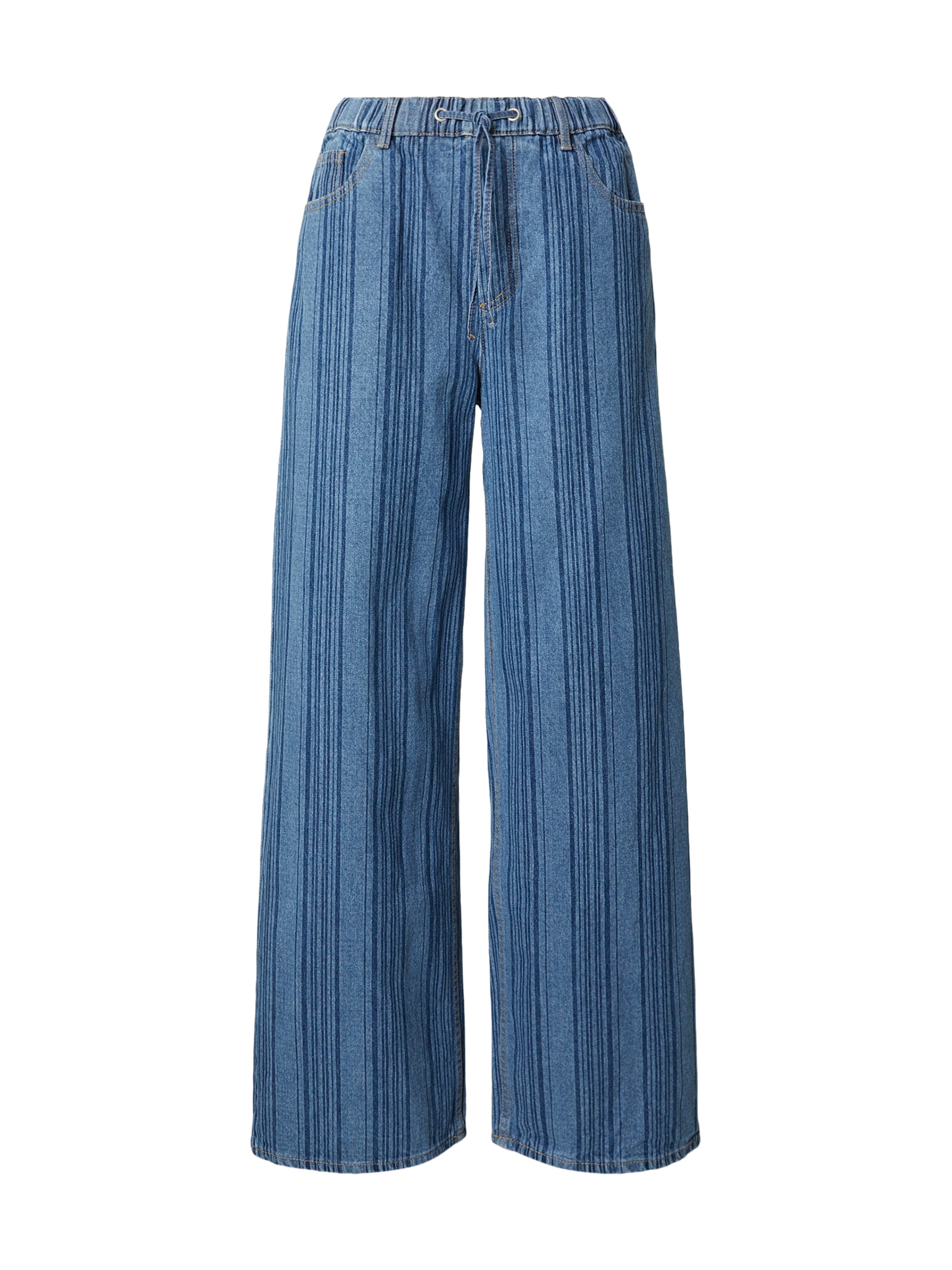 EDITED Wide leg Jeans 'Tula' in Blue: front