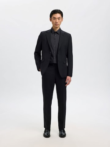 SELECTED - Ajuste estrecho Camisa '16092939' en negro