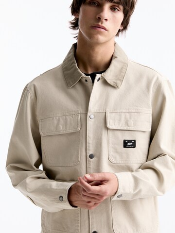 Pull&Bear Between-season jacket in White