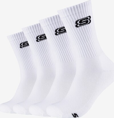 SKECHERS Socken in schwarz / offwhite, Produktansicht