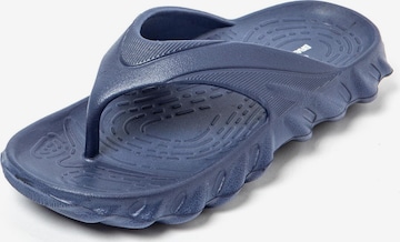 Brasileras - Zapatos para playa y agua 'Recovery' en azul: frente