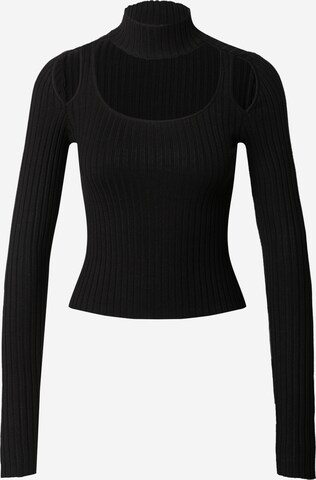 EDITED - Pullover 'Xia' em preto: frente