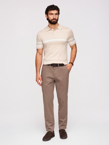 Regular Pantalon chino ' OM-PACP-0293' Ombre en marron