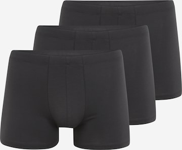 uncover by SCHIESSER Boxershorts '3-Pack Uncover' i grå: framsida