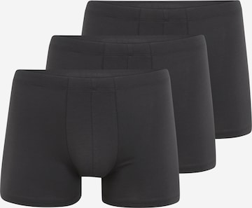 Boxers '3-Pack Uncover' uncover by SCHIESSER en gris : devant