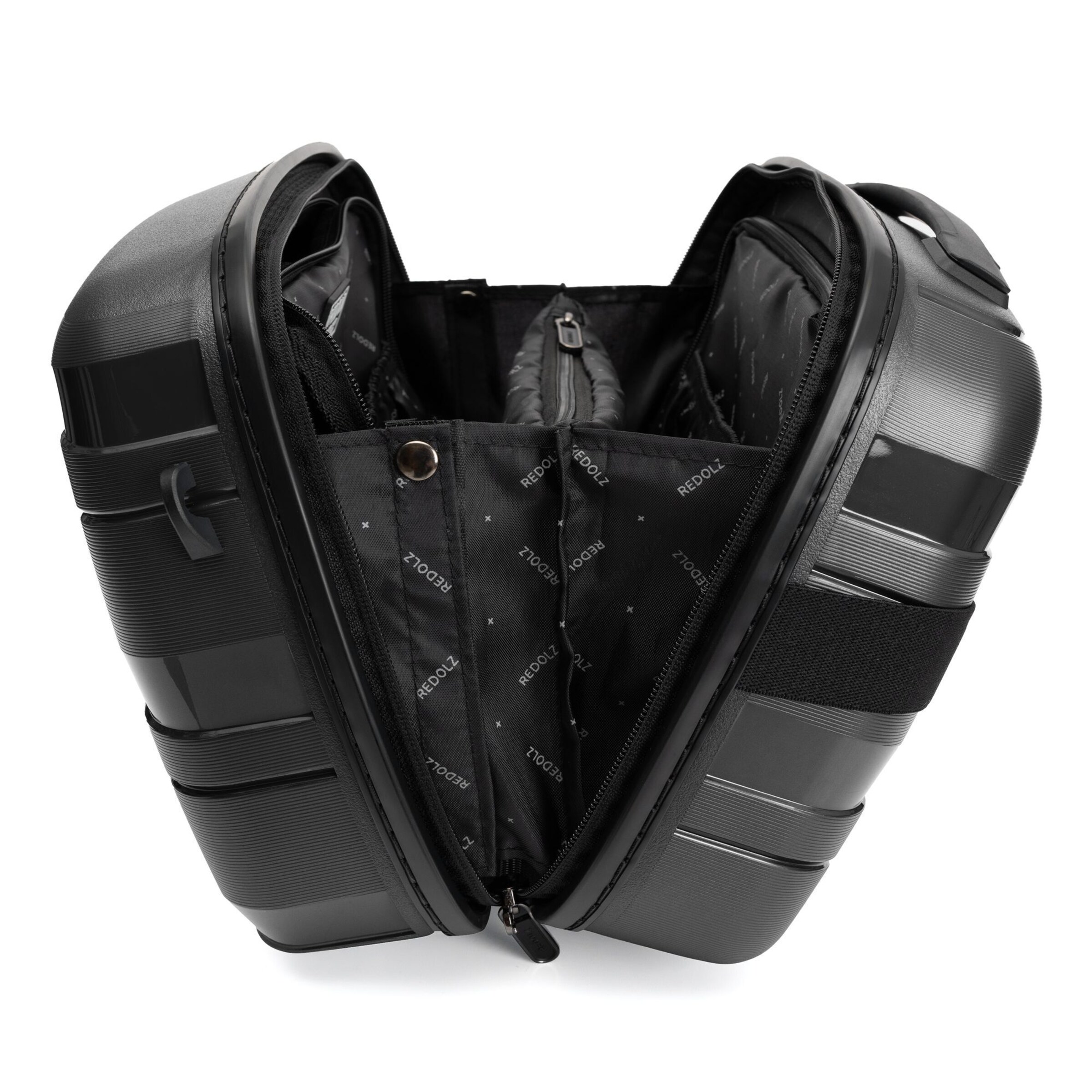 Redolz Kulturtasche 'Essentials 10' in Schwarz