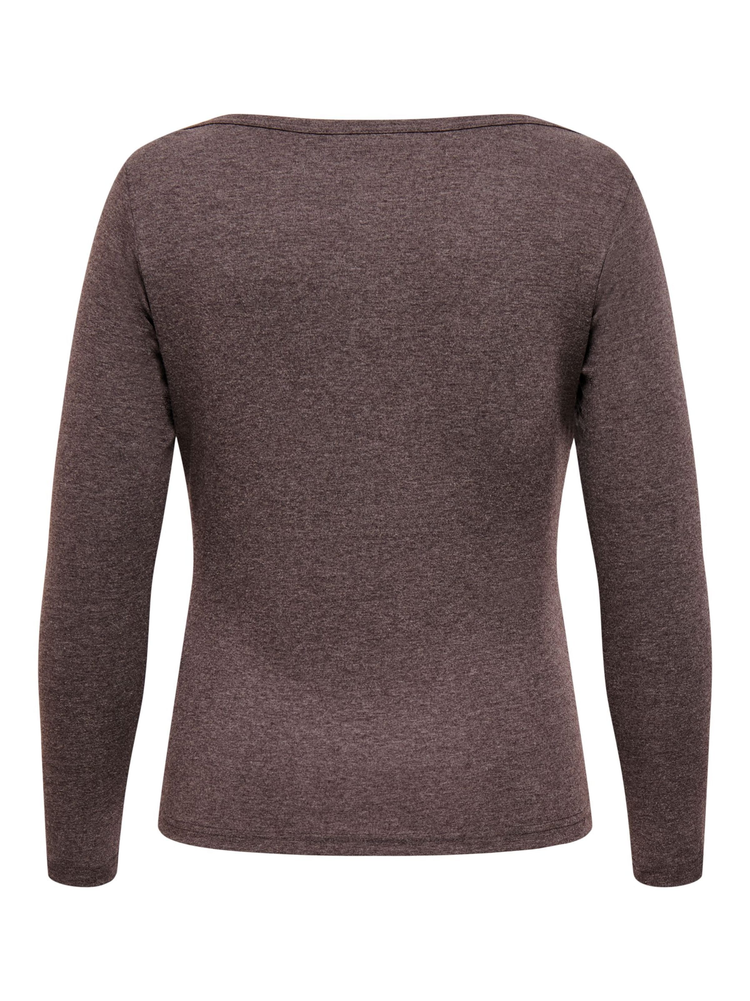 ONLY Carmakoma Shirt 'OPAL' in Bruin