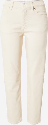 Calvin Klein Regular Jeans in Beige: voorkant