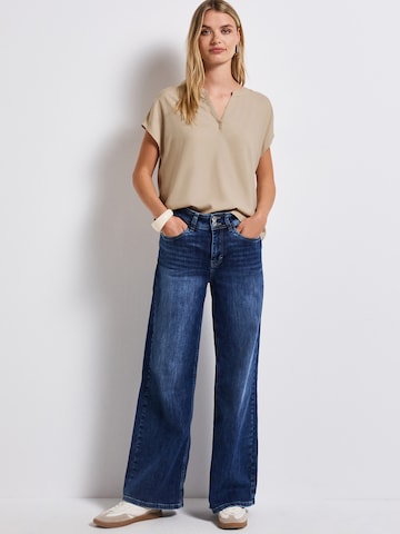STREET ONE Blouse in Beige: front