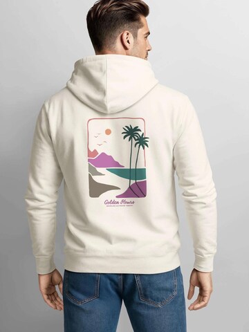 Neverless Sweatshirt 'Golden Hours' in Beige