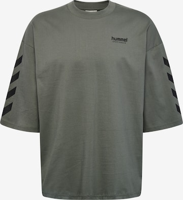 Hummel Funktionsskjorte 'Willy' i grå: forside