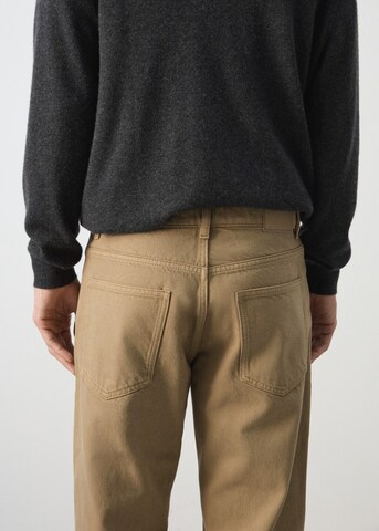 MANGO MAN Regular Jeans 'Sammy' in Beige