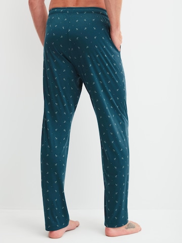 CALIDA Pajama Pants 'RMX Sleep Free' in Green