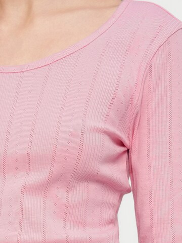 ONLY Tričko 'ONLTENNA' - Ružová