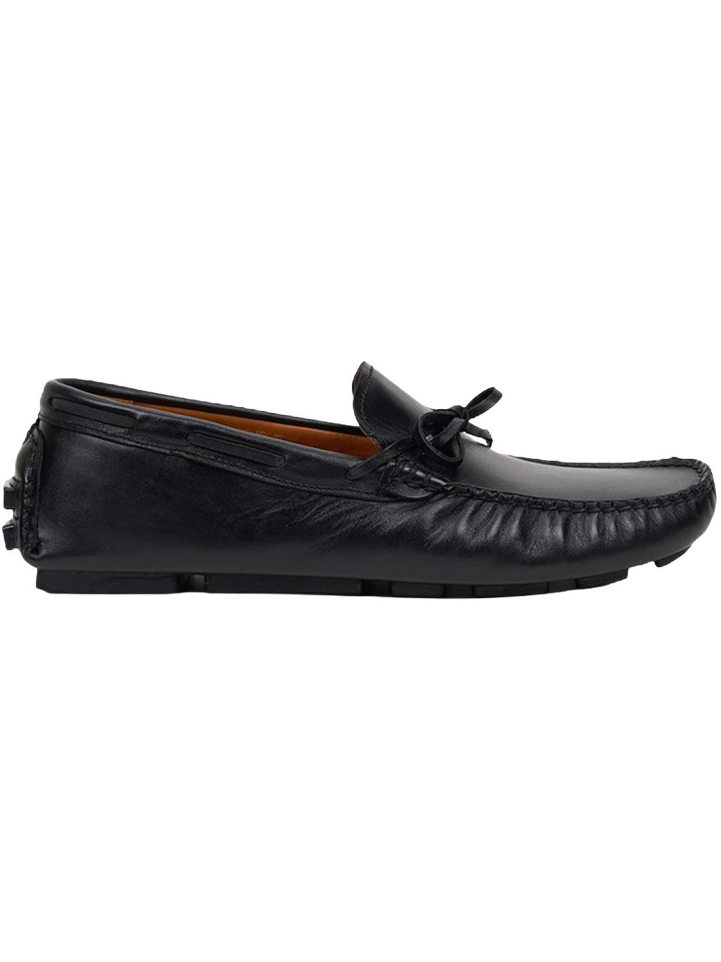 Mocassin 'Slipper' Desa en noir