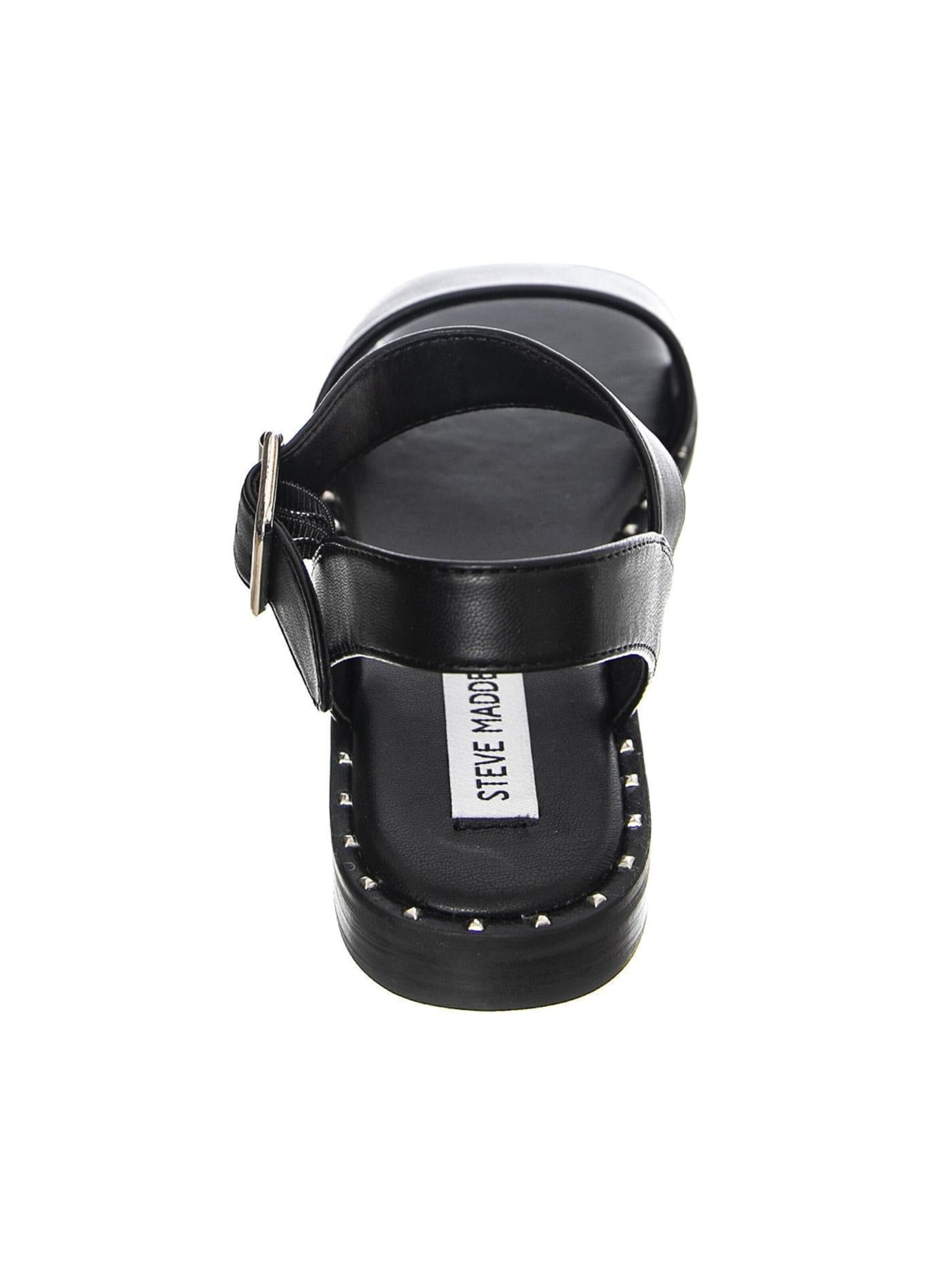 STEVE MADDEN Sandały 'Womens Nitrous Black / Black Sandals' w kolorze czarny