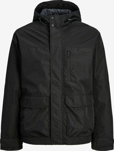 JACK & JONES Veste fonctionnelle 'Hike' en noir / blanc, Vue avec produit