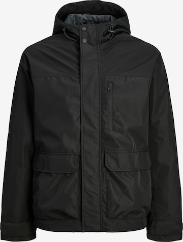 Veste fonctionnelle 'Hike' JACK & JONES en noir : devant