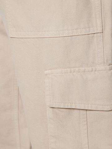 regular Pantaloni cargo di Bershka in beige