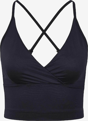 Kismet Yogastyle Sporttop 'Pari' in Schwarz: predná strana