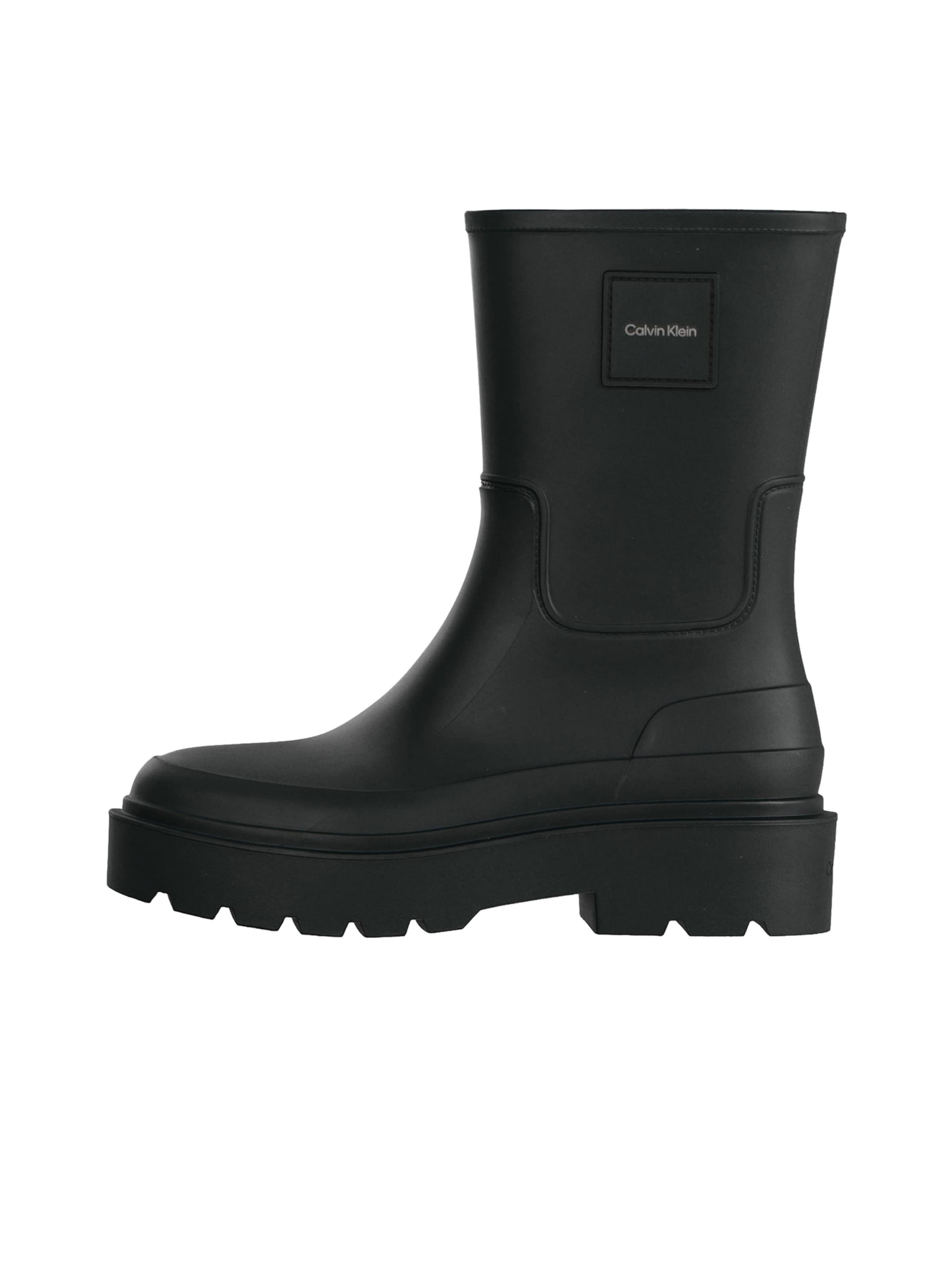 Calvin Klein Gummistiefel in Schwarz: Vorderseite