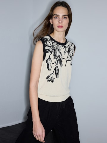 Ipekyol Trui in Wit: voorkant