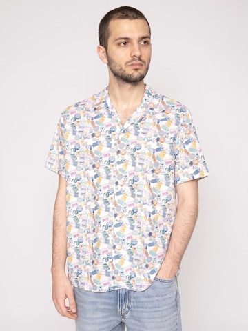 Brava Fabrics Comfort Fit Skjorte 'E.T. Since 1982 Aloha' i blandingsfarvet
