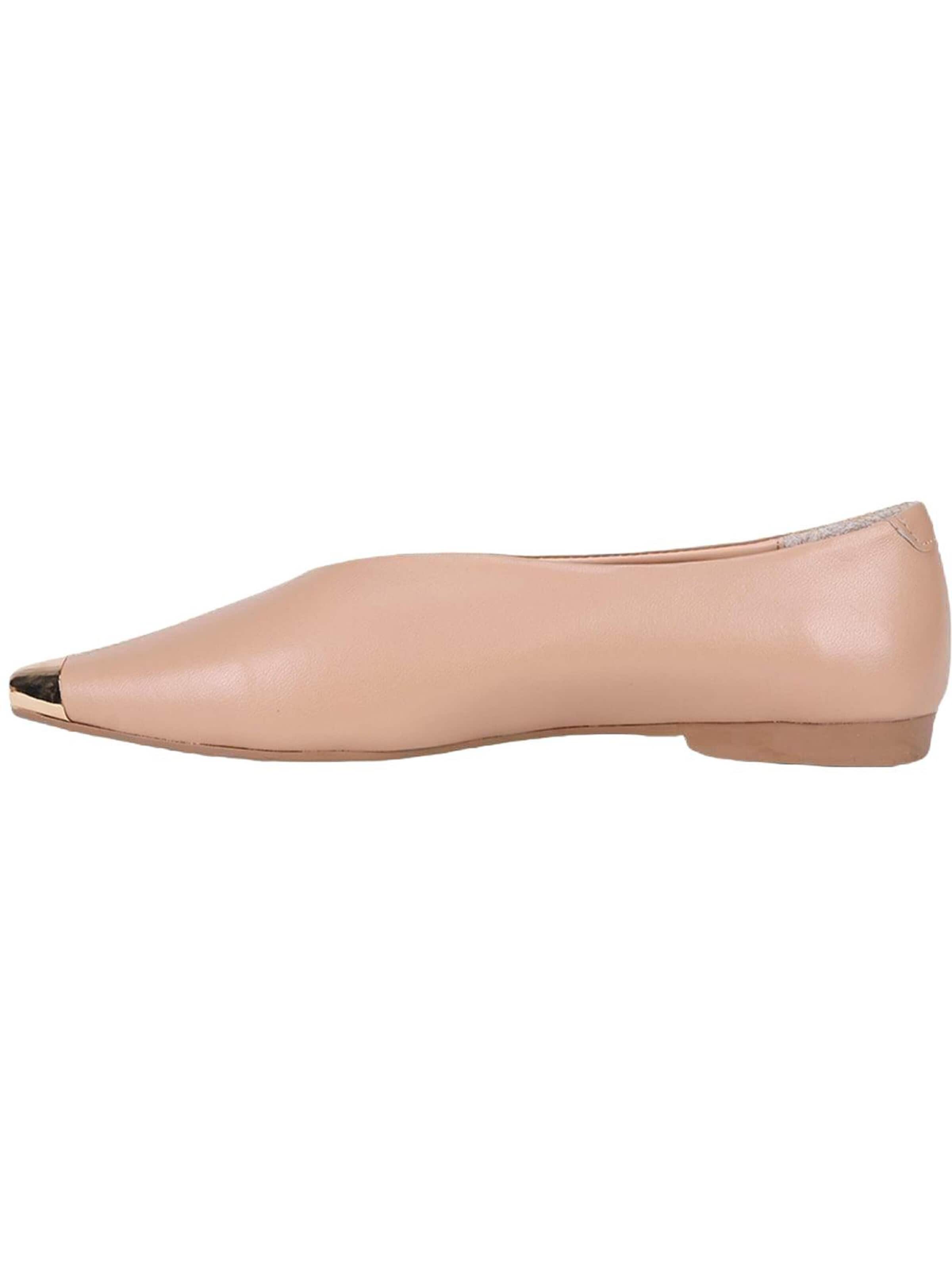 Desa - Bailarina 'Spitz zulaufende Ballerinas' en beige