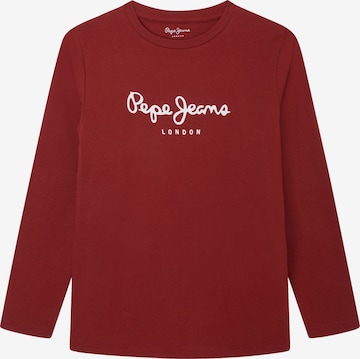 T-Shirt 'Herman' Pepe Jeans en rouge : devant