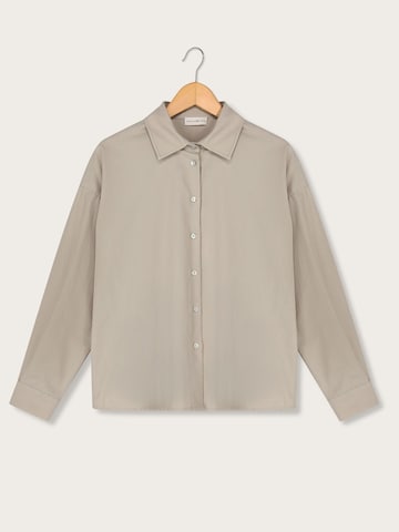 WEARABLE STORIES Bluse 'Jess'‌‌‌ in Beige: Vorderseite