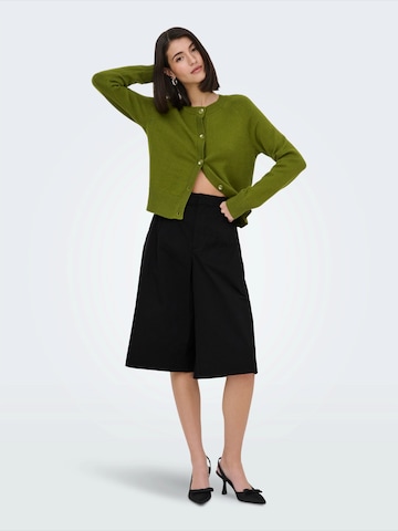 JDY Wide leg Παντελόνι πλισέ 'JDYBIANCA' σε μαύρο