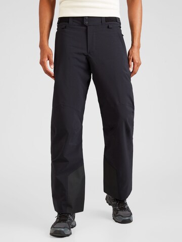 Regular Pantalon de sport PEAK PERFORMANCE en noir : devant