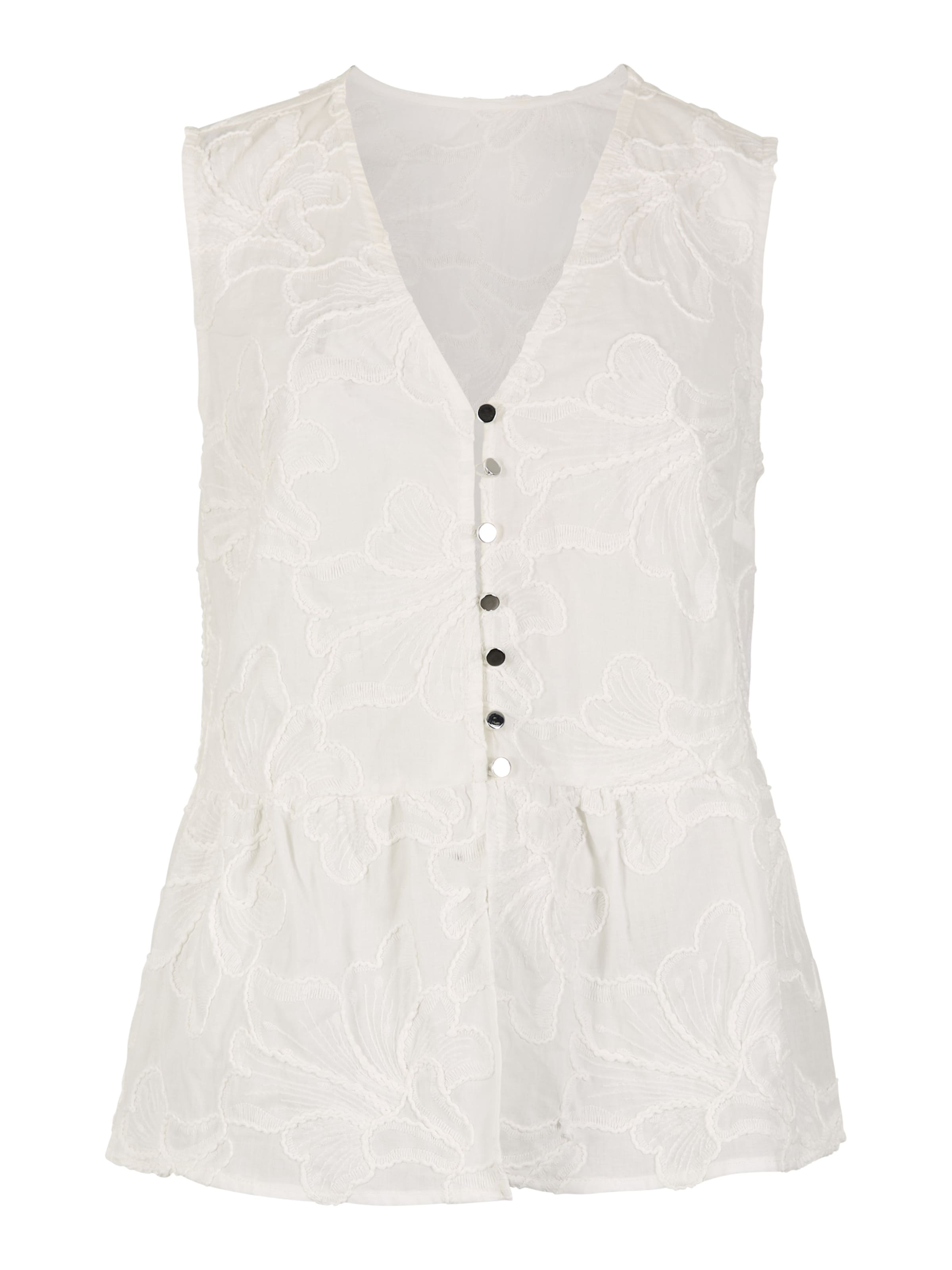 Chemisier Apricot en blanc : devant