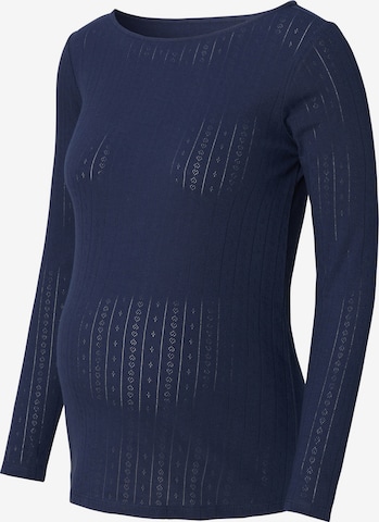 Esprit Maternity Shirt in Blue: front