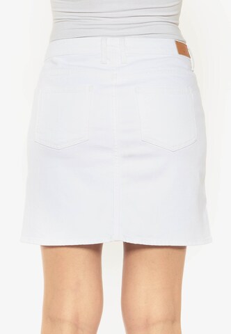 Le Temps Des Cerises Skirt 'ALOFI' in White