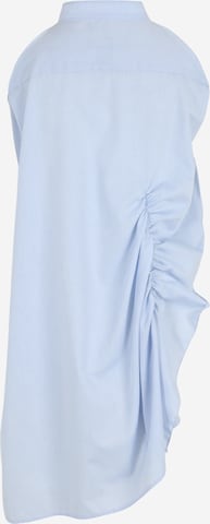 ABOUT YOU REBIRTH STUDIOS Bluse 'Shirred' in Blau