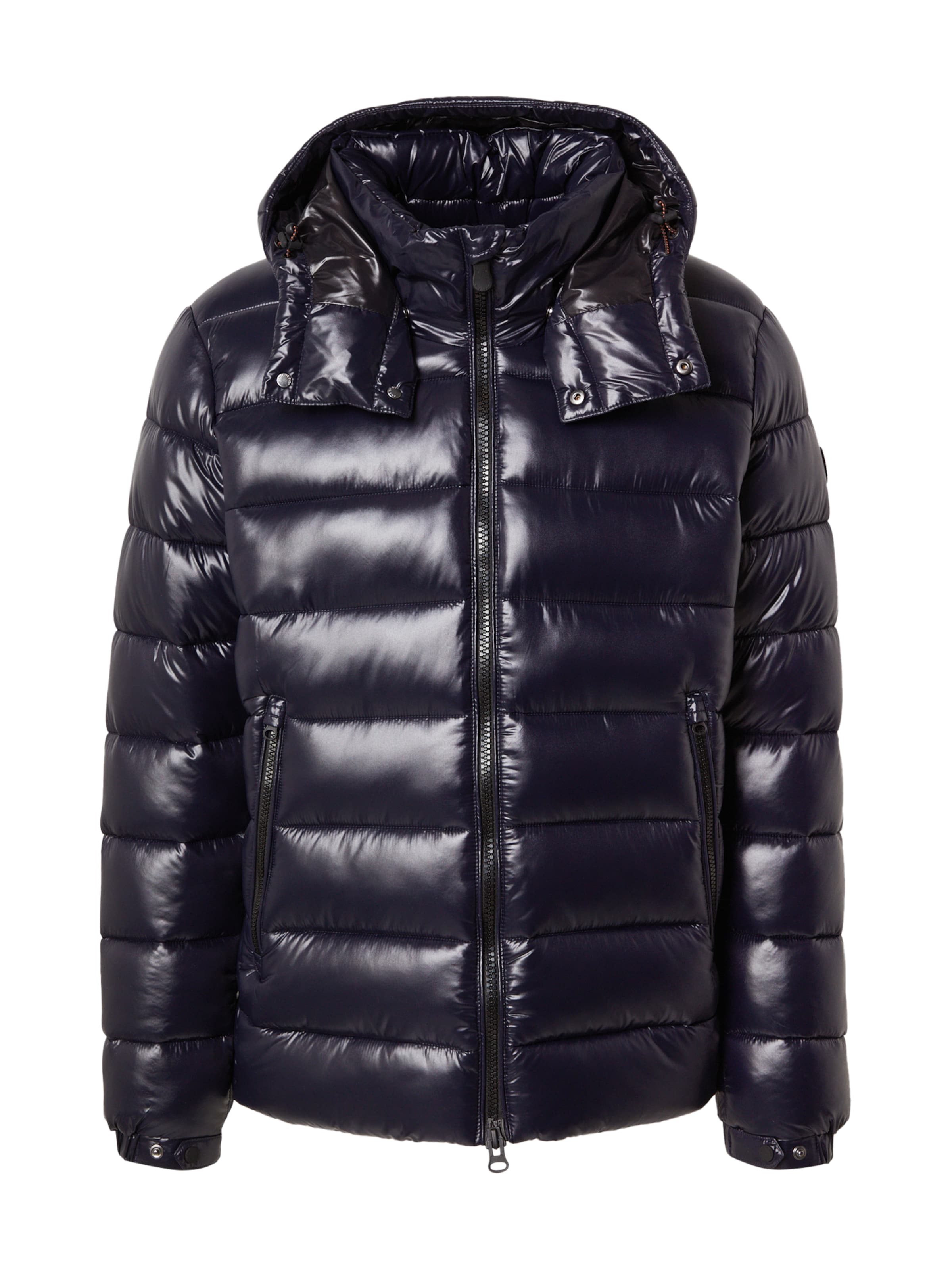 zils SAVE THE DUCK Ziemas jaka: no priekšpuses