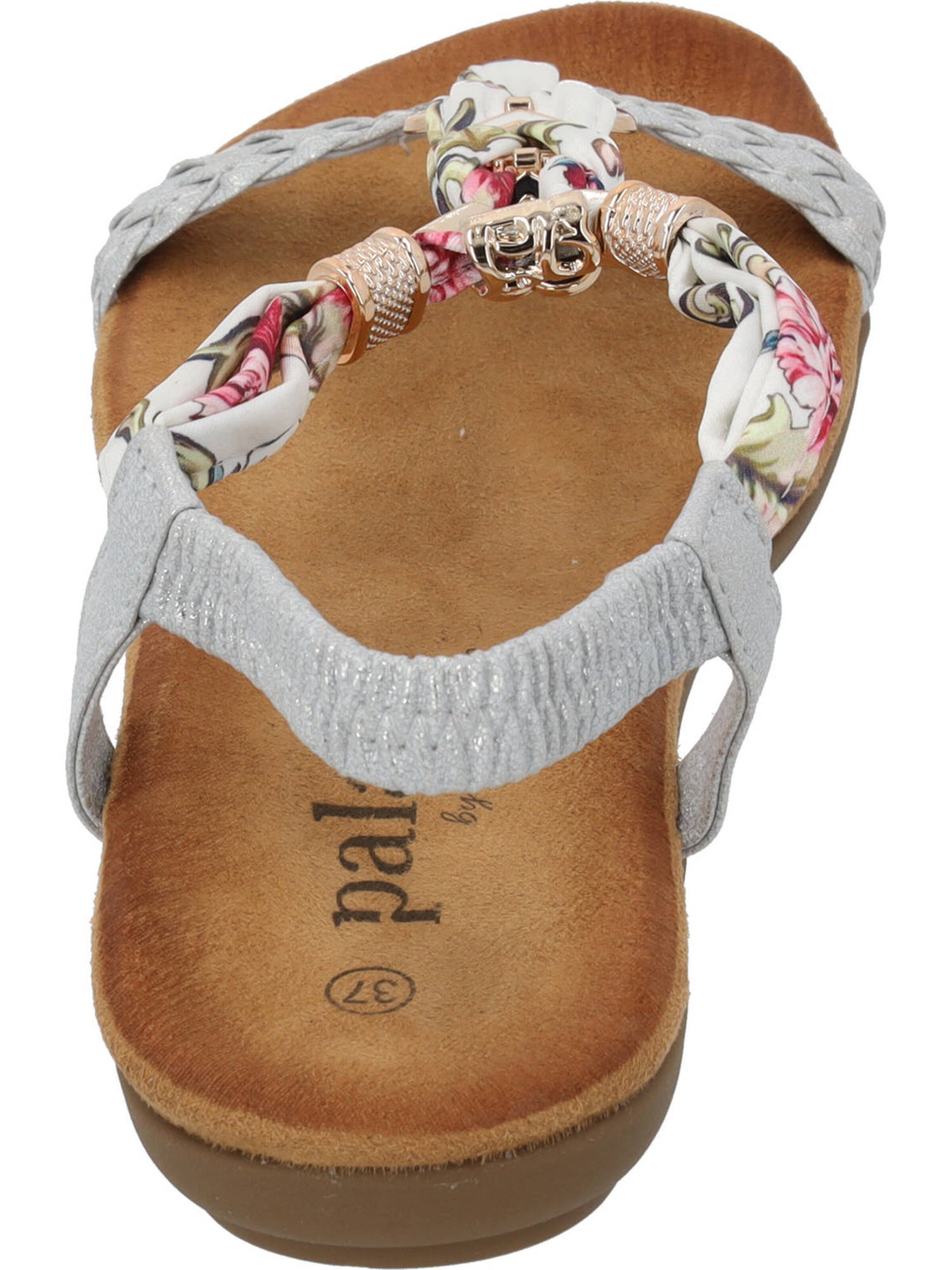 Palado by Sila Sahin Sandale 'Ubah' in Silber