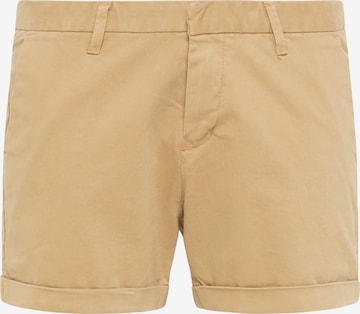 DreiMaster Vintage Slimfit Shorts in Beige: predná strana