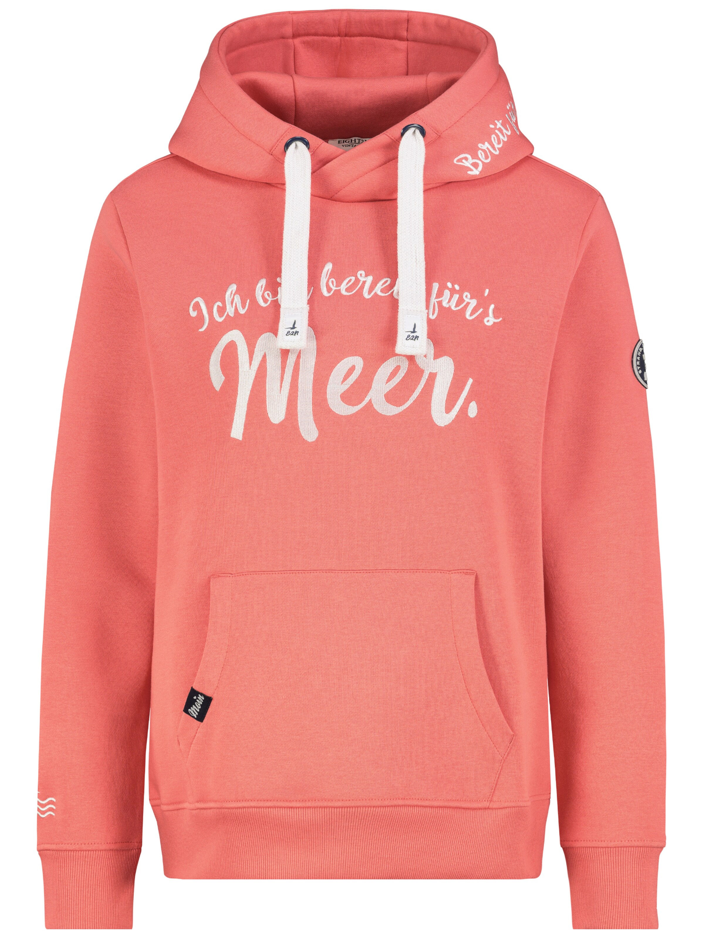 Eight2Nine Sweatshirt in Orange: Vorderseite