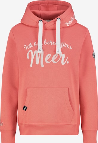 Eight2Nine Sweatshirt in Orange: Vorderseite