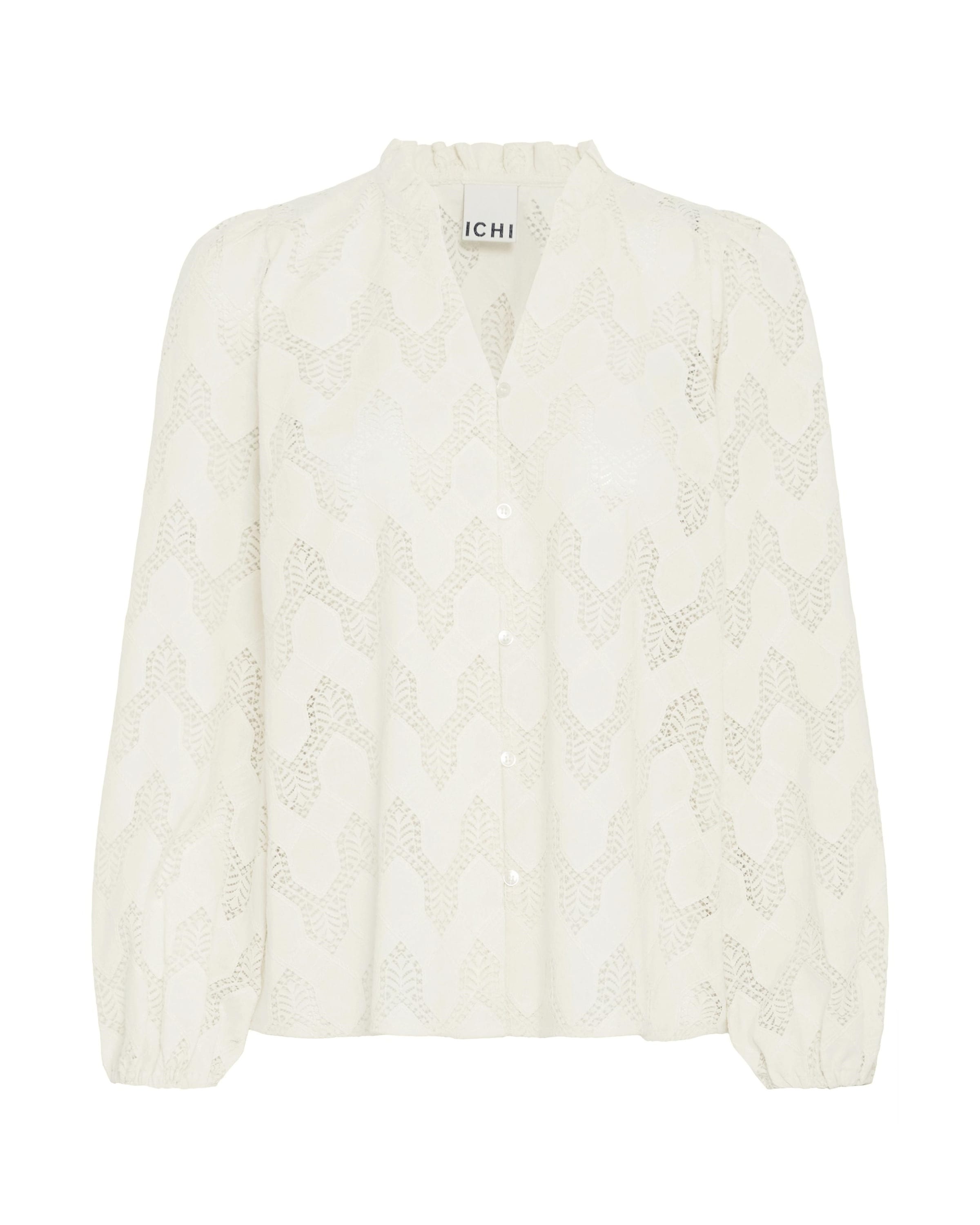 ICHI Bluse 'IHJunela' i beige: forside