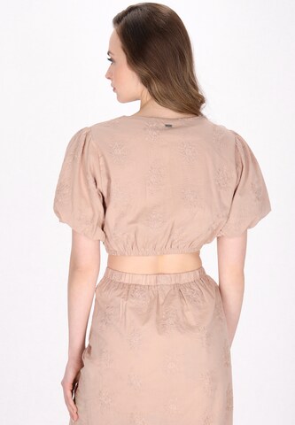 DreiMaster Maritim Blouse in Beige