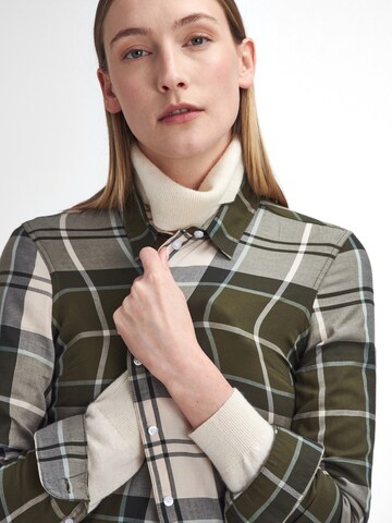 Barbour Bluzka 'Bredon' w kolorze zielony