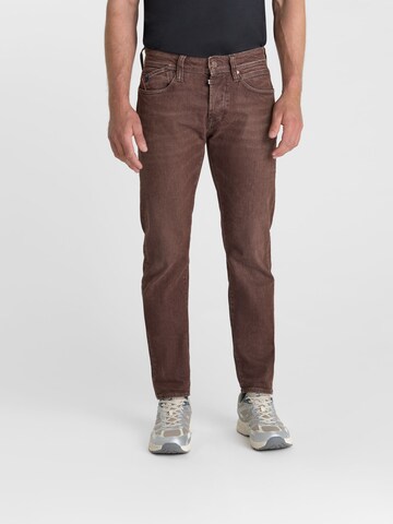 Le Temps Des Cerises Regular Jeans in Bruin