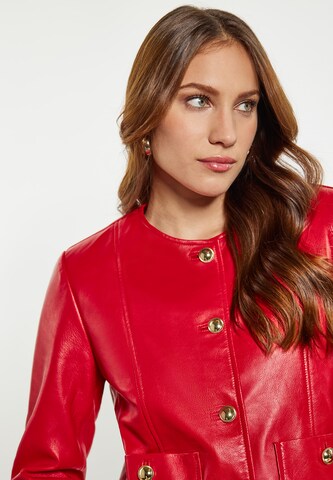Veste mi-saison faina en rouge