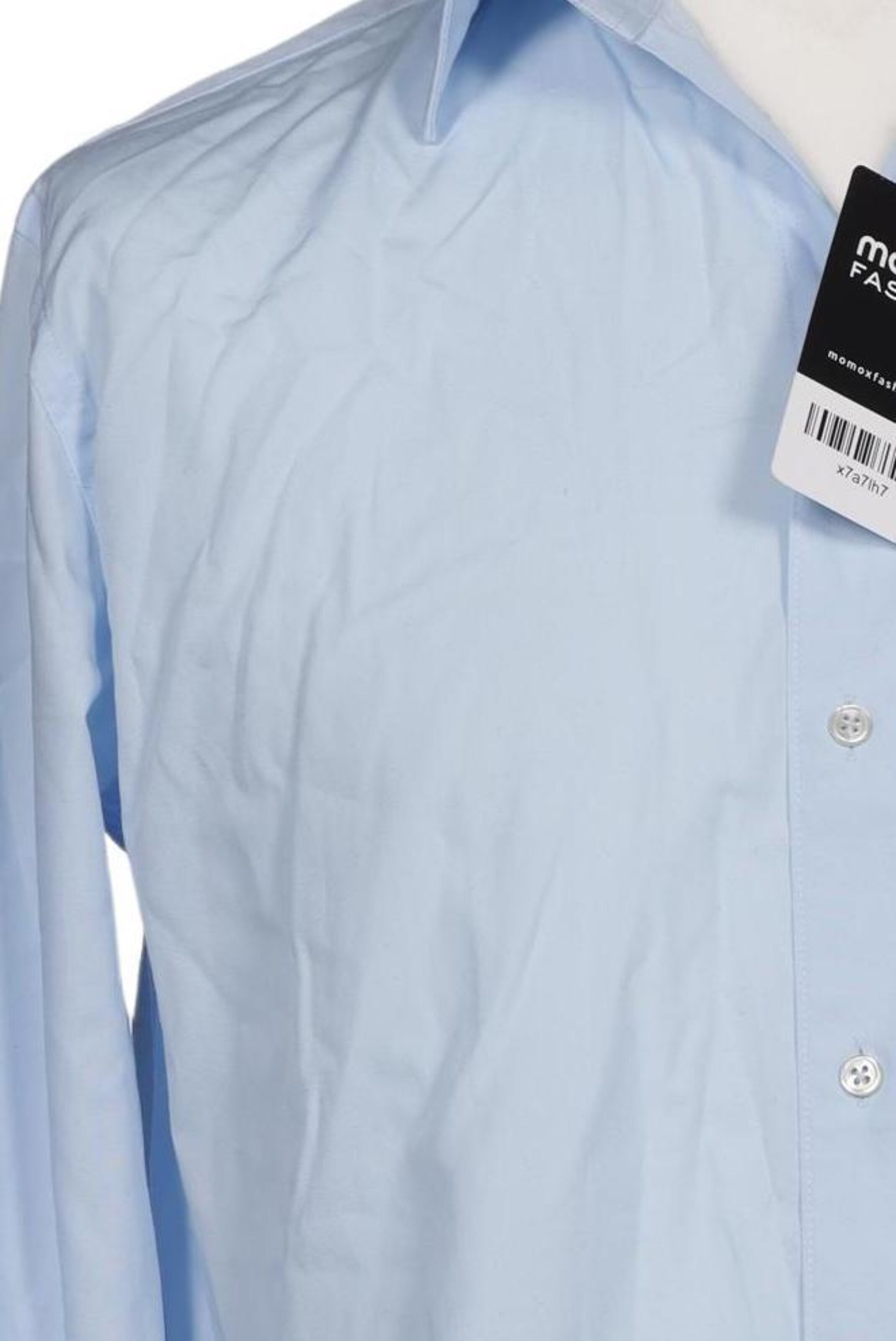 STRELLSON Button Up Shirt in L in Blue